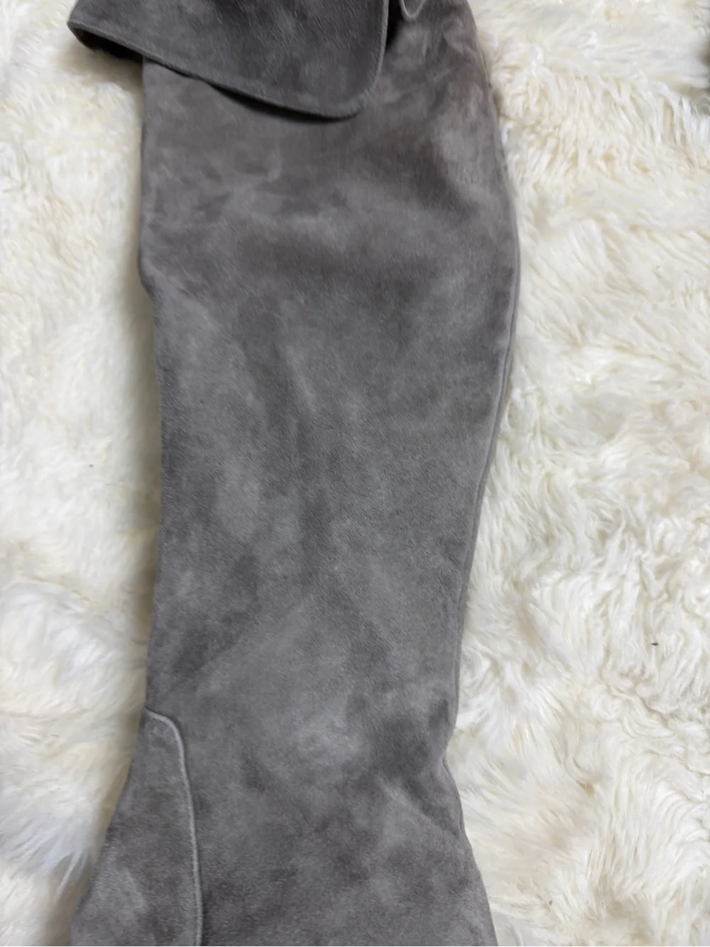 VERO CUOIO Women Soft Suede Thigh High Boots Size 5/ 35